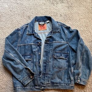 Levi's Relaxed Fit Blue Denim Jacket